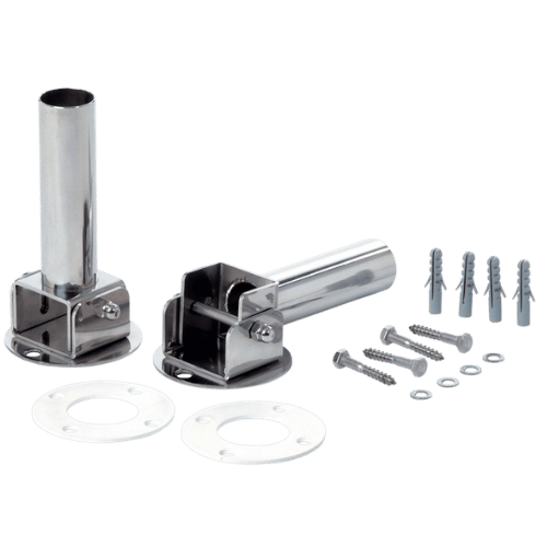 Flexinox Anclaje articulado desmontable para escaleras Ø 43 mm