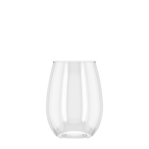 HappyGlass Til Tucker Vaso de Agua/Refresco - Set de 2 Vasos de Plástico 500 ml