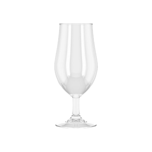 HappyGlass Mister Gustav Vaso de Cerveza - Set de 2 Vasos de Plástico 500 ml