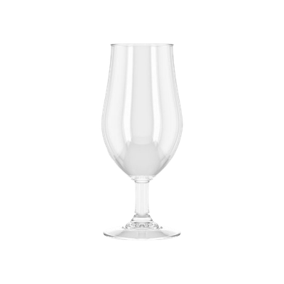 HappyGlass Mister Gustav Vaso de Cerveza - Set de 2 Vasos de Plástico 500 ml