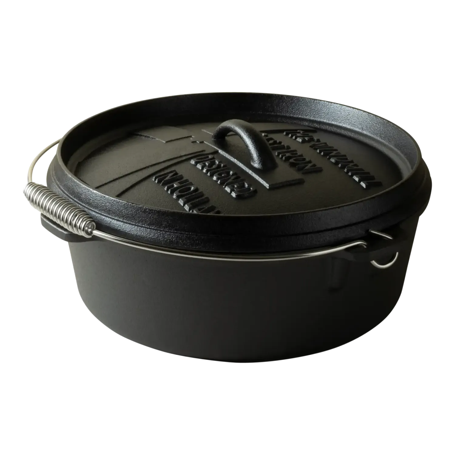 The Windmill Cazo Horno Holandes de Hierro Fundido sin Patas 6qt