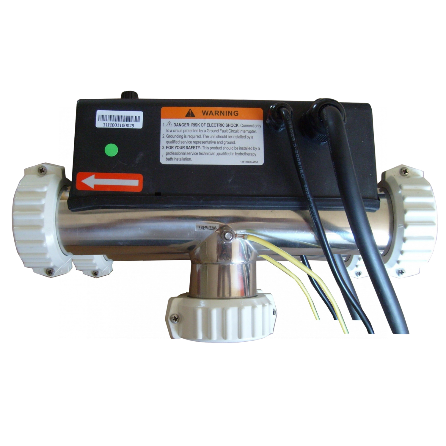 LX H30-R3 Calentador de 3,0 kW – 1,5 pulgadas (forma de T)