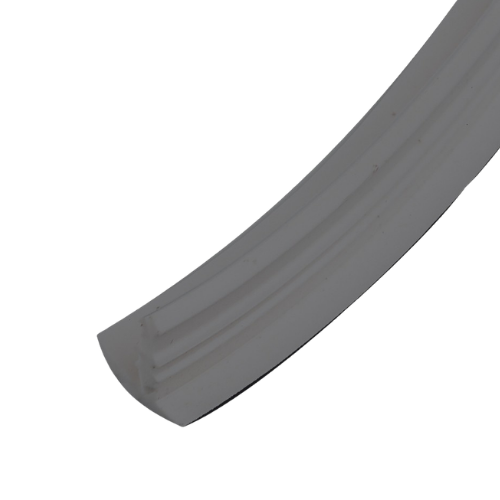 PSI Extrusion Perfil de Fijación de liner- Moldura Gris claro. Longitud 6 mm. Rollo 30 m