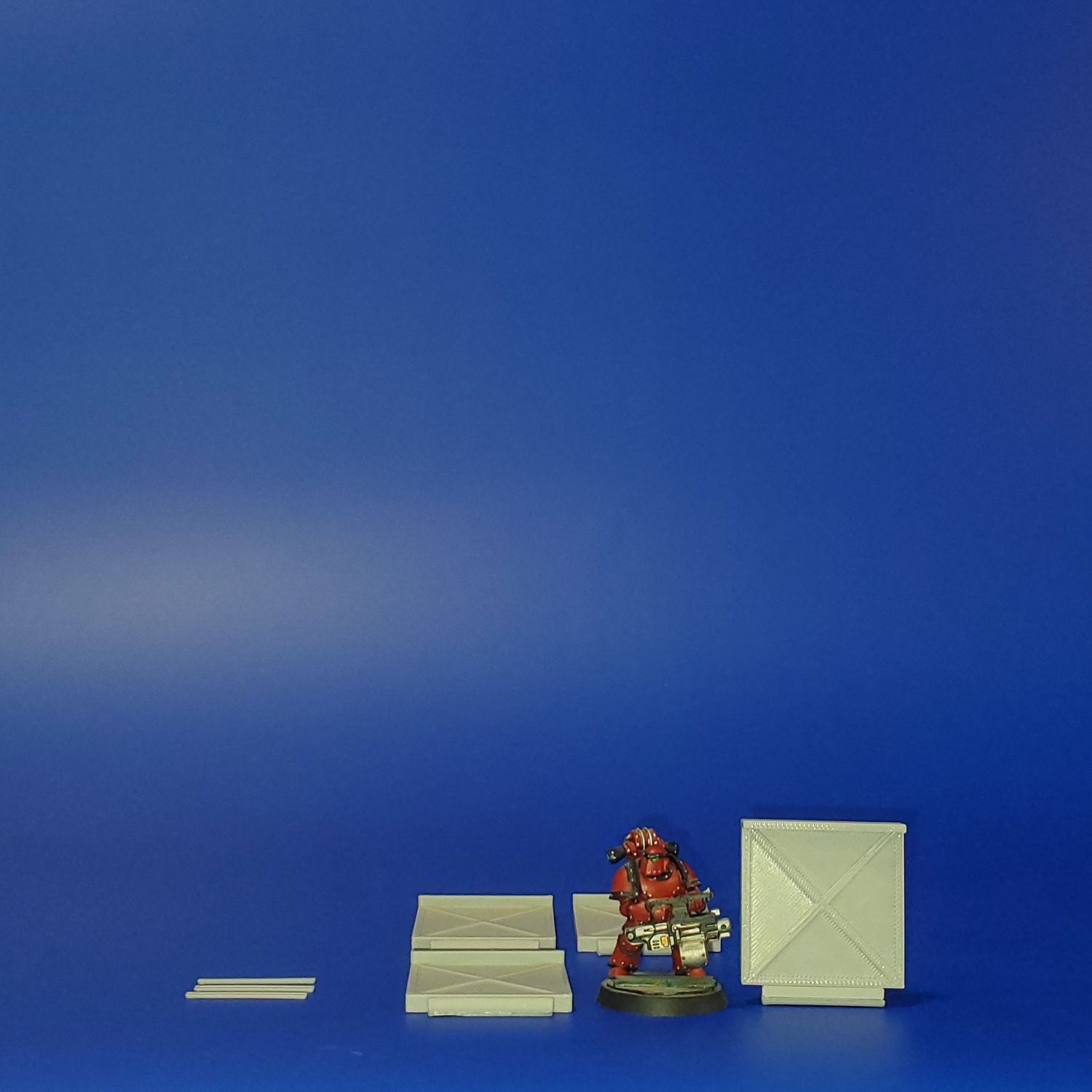 Shipping Container Open Door X-1, X-2, Video Cameras