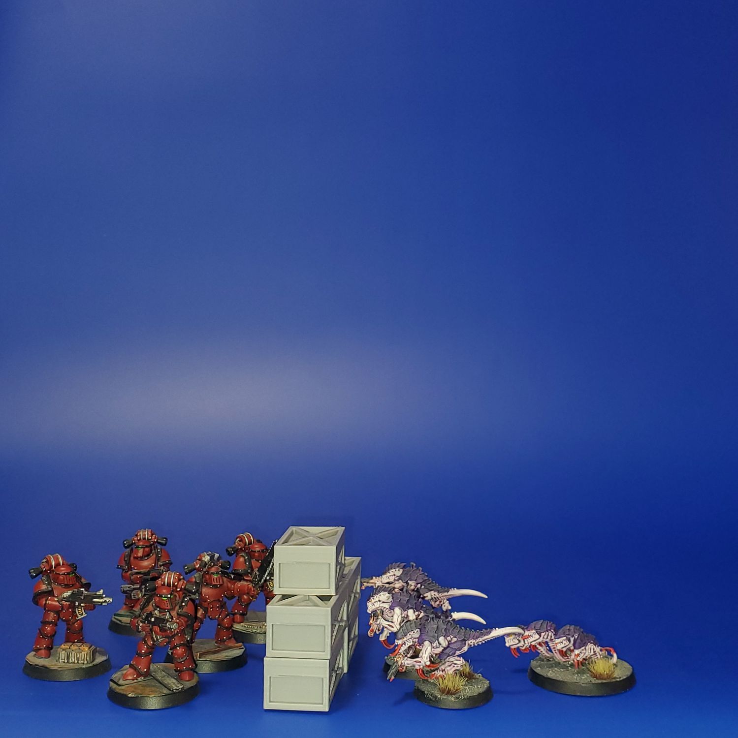 Shipping Container Closed Door X-2, Oil Drum Barrels, Boxes