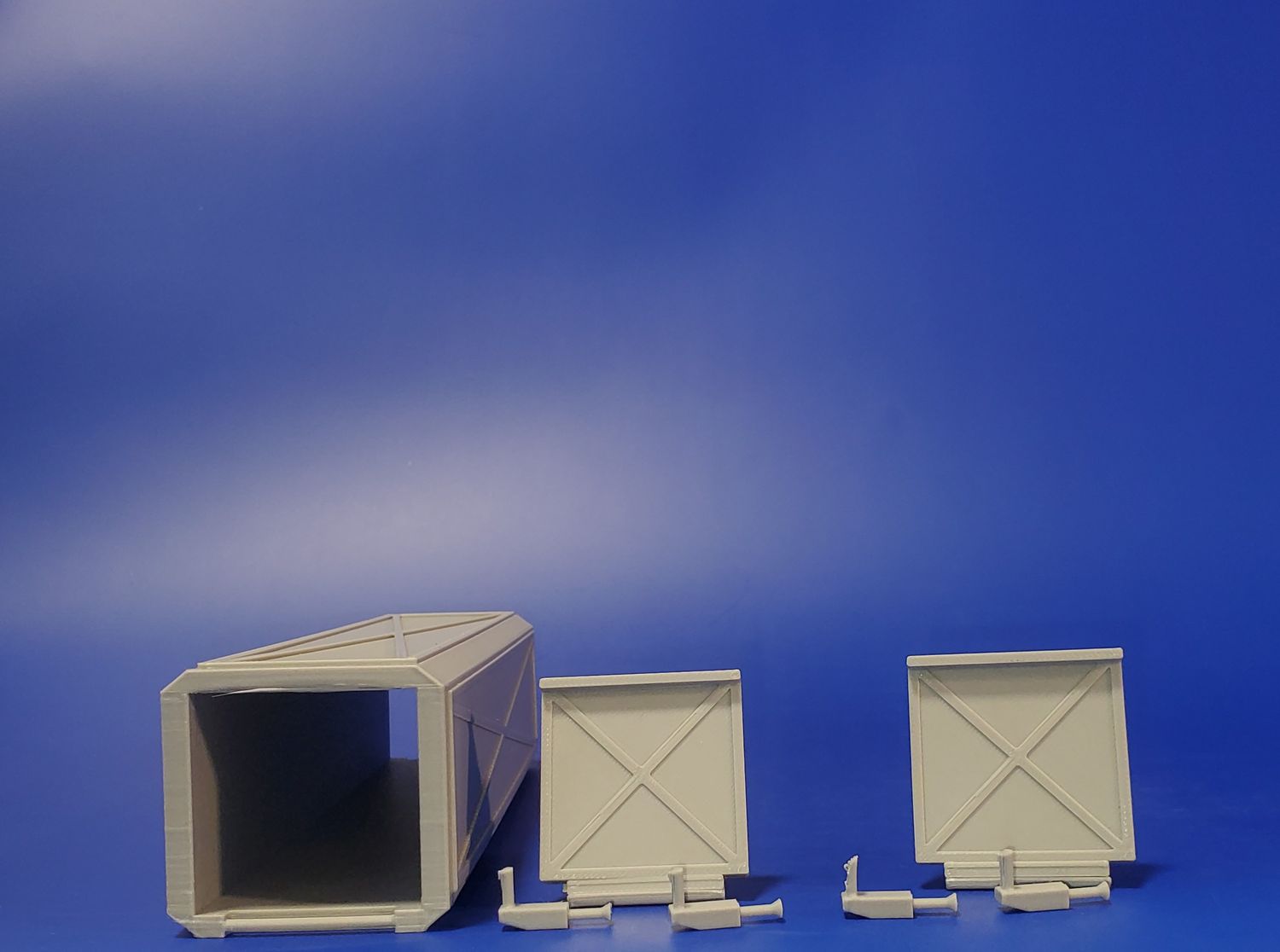 Shipping Container Open Door X-1, Video Cameras