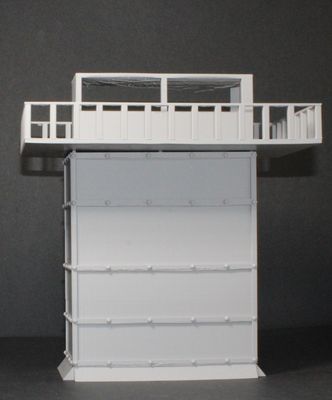 Watch Tower/Sniper Tower with bevel at the bottom