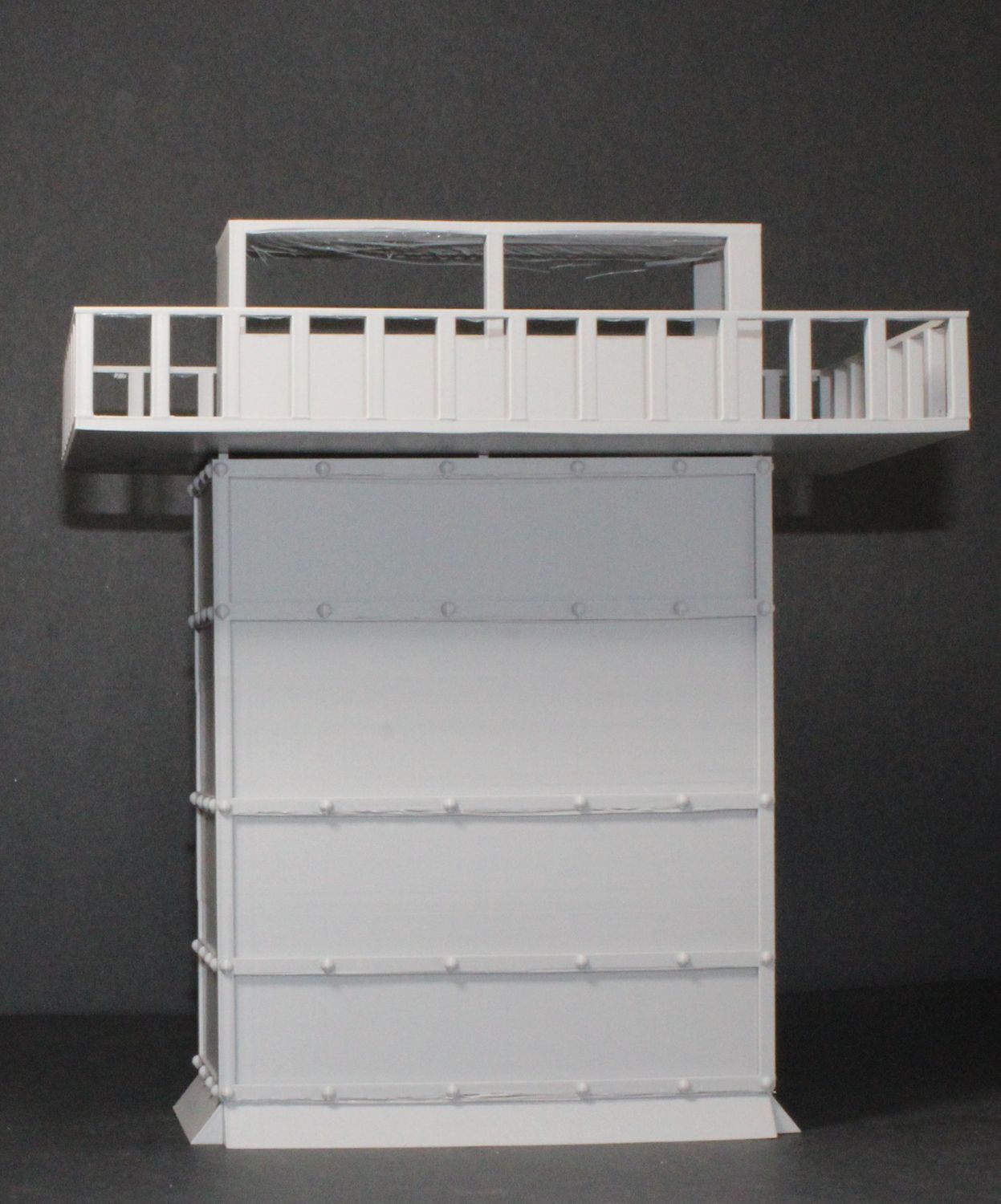 Watch Tower/Sniper Tower with bevel at the bottom/With Roof