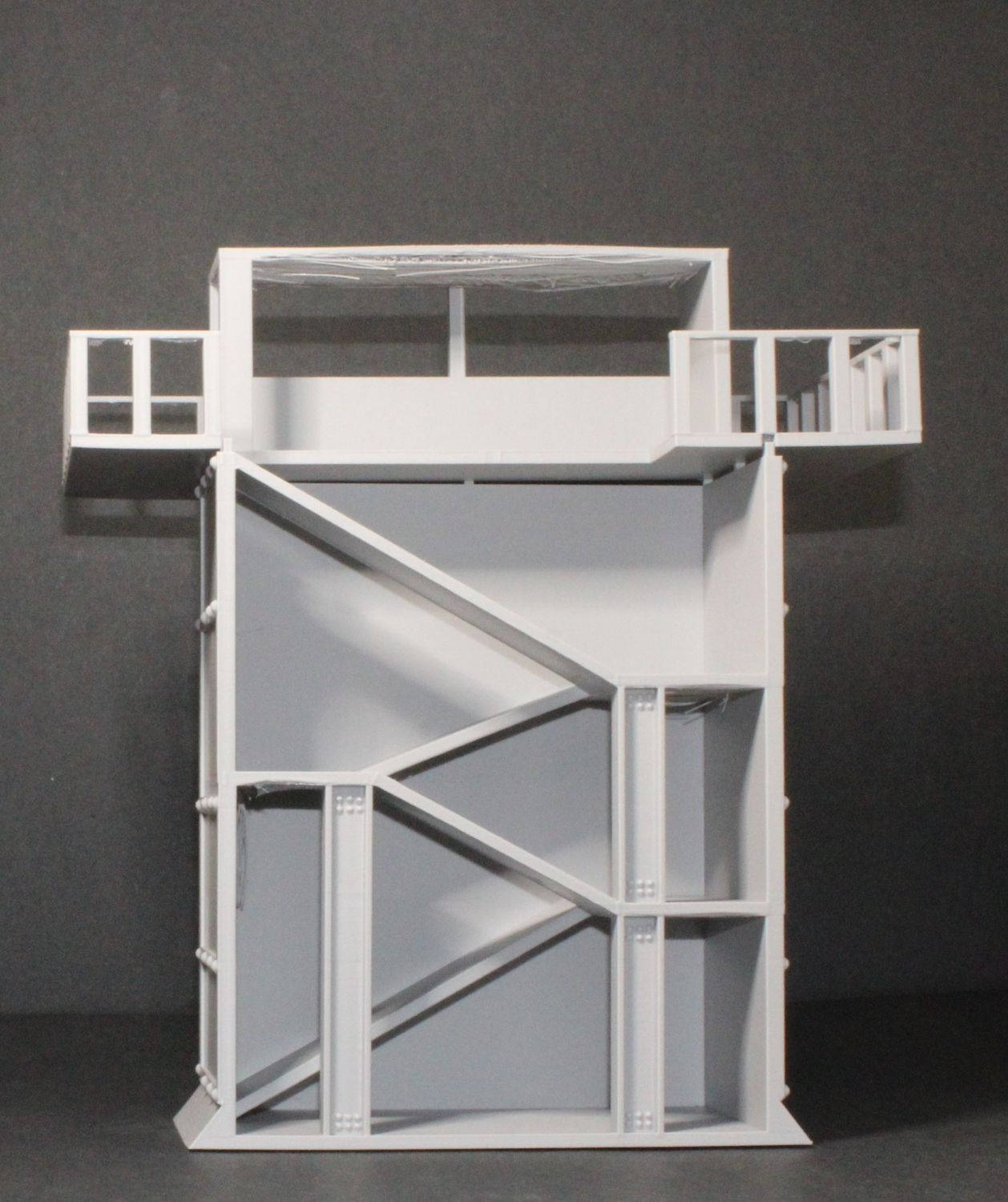 Watch Tower/Sniper Tower with bevel at the bottom/With Roof