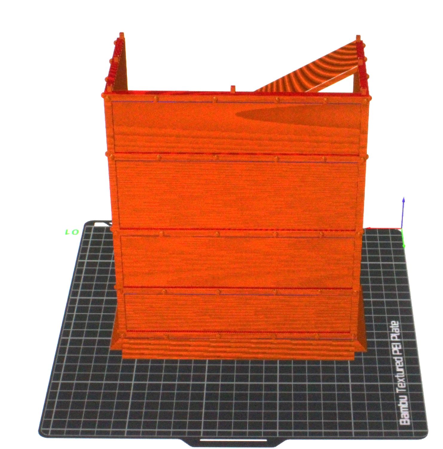 Watch Tower/Sniper Tower with bevel at the bottom/With Roof