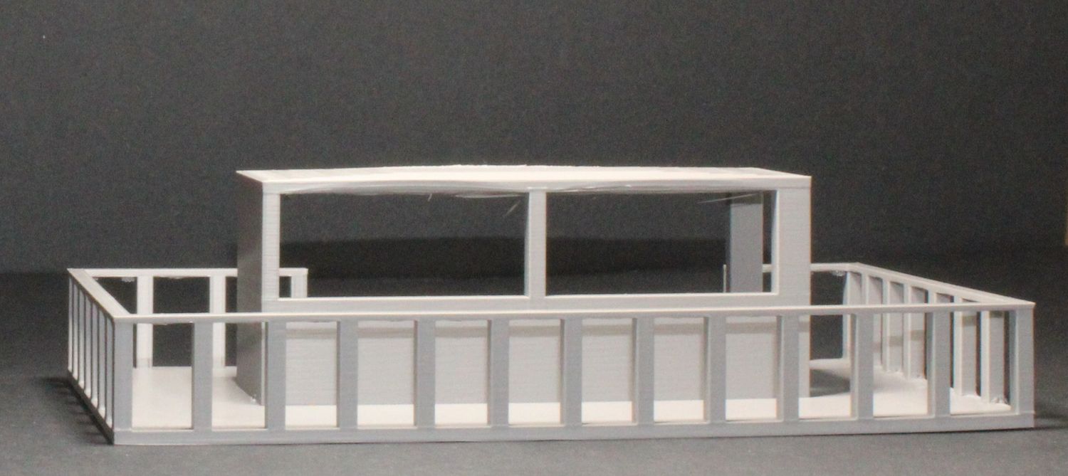 Watch Tower/Sniper Tower with bevel at the bottom/With Roof