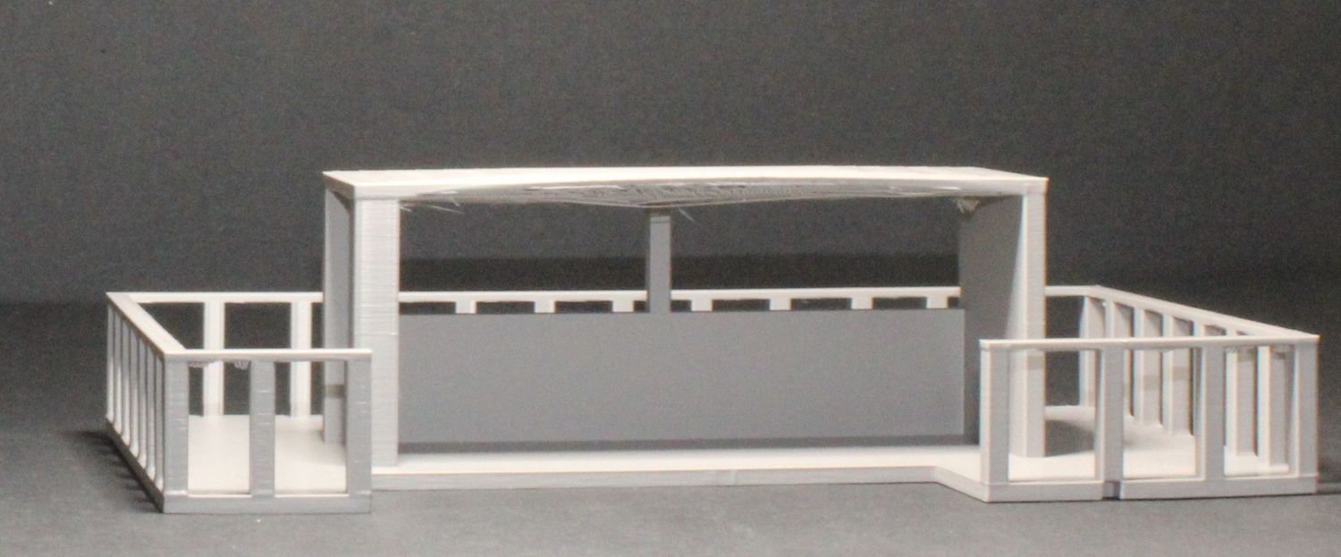 Watch Tower/Sniper Tower with bevel at the bottom/With Roof