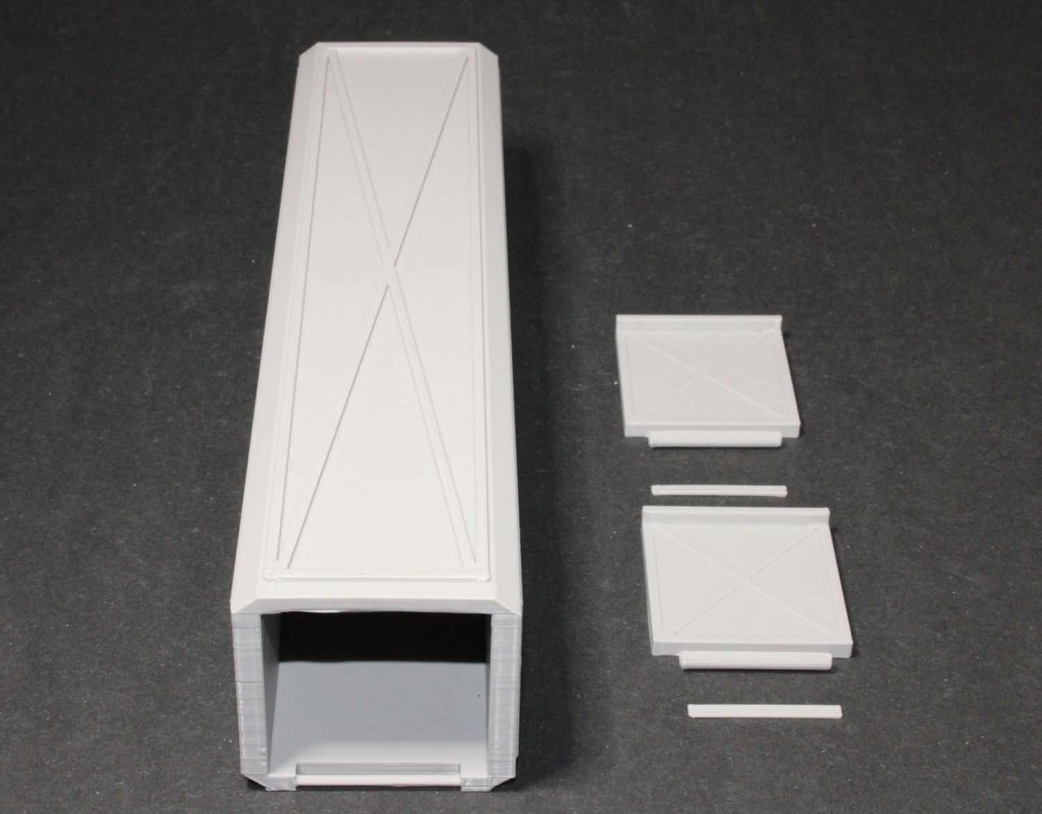 Small Shipping Container Open Door X-2 with Doors