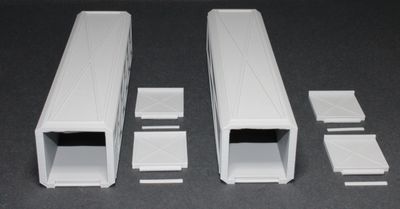 Shipping Container Open Door X-1, X-2