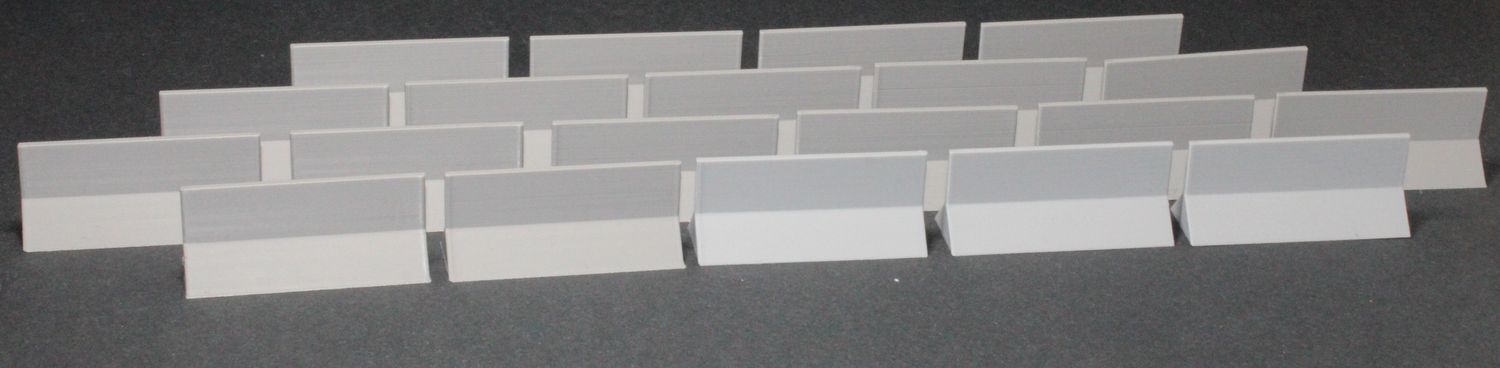 Jersey Barrier 20 Count