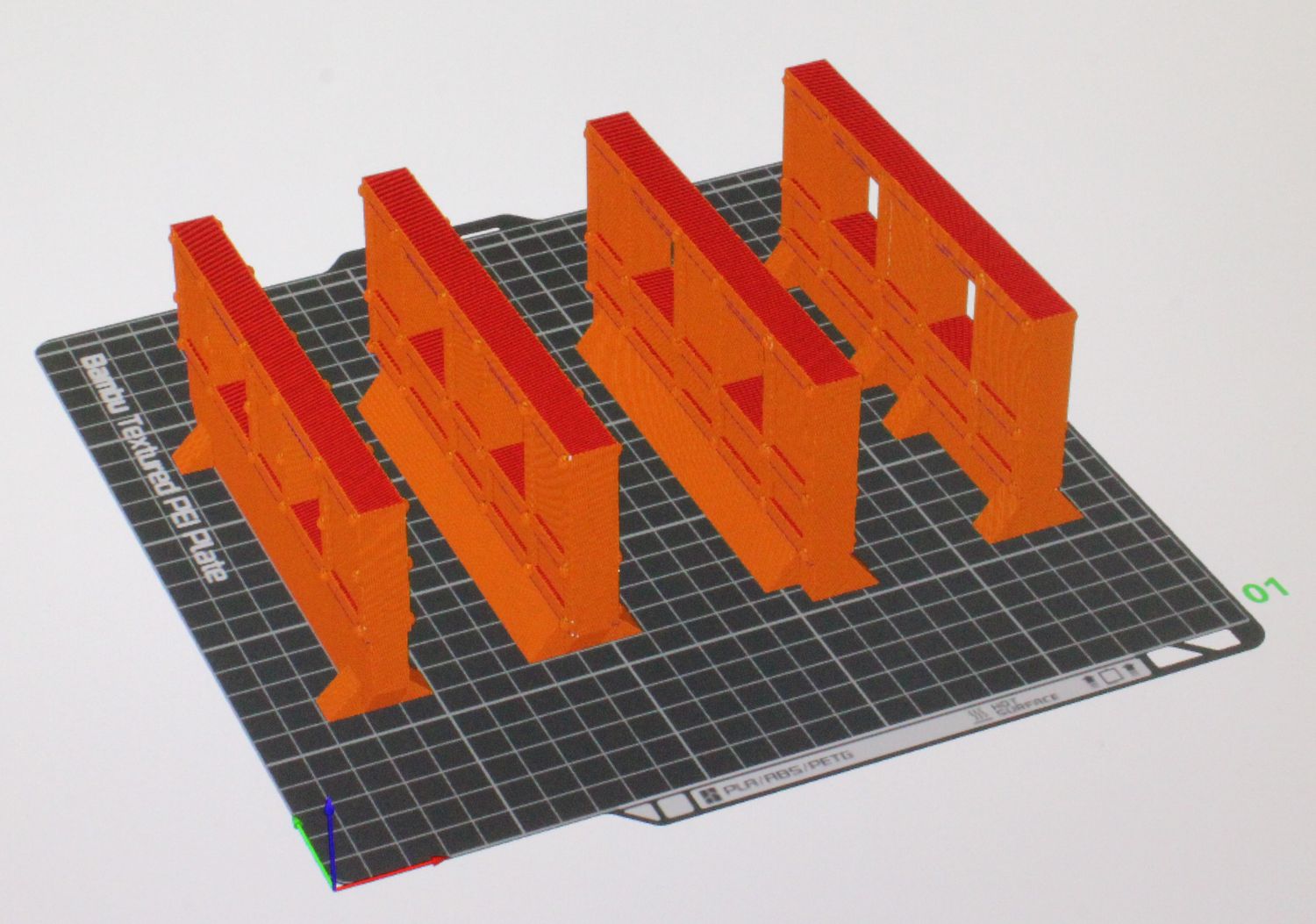 Medium Walls 1 - 4