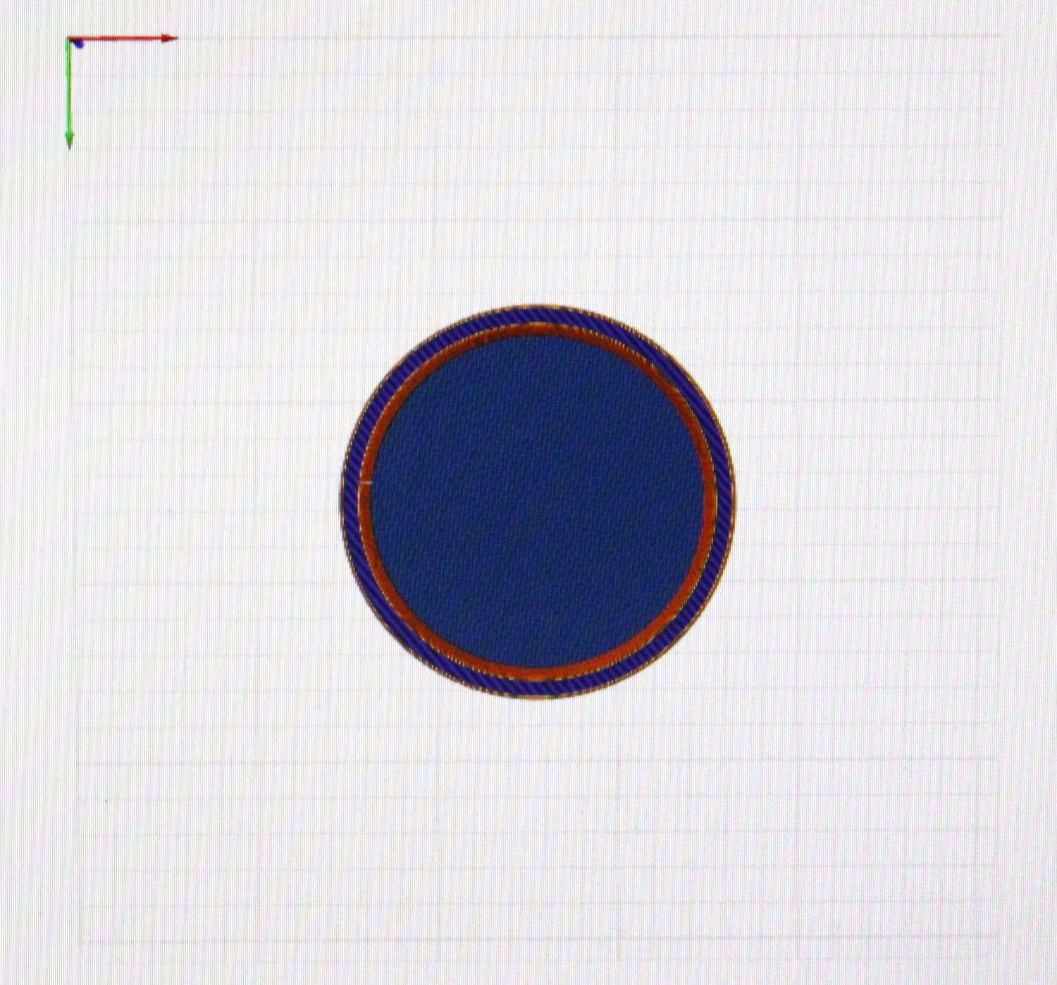110 Millimeter Round Base 1 Count