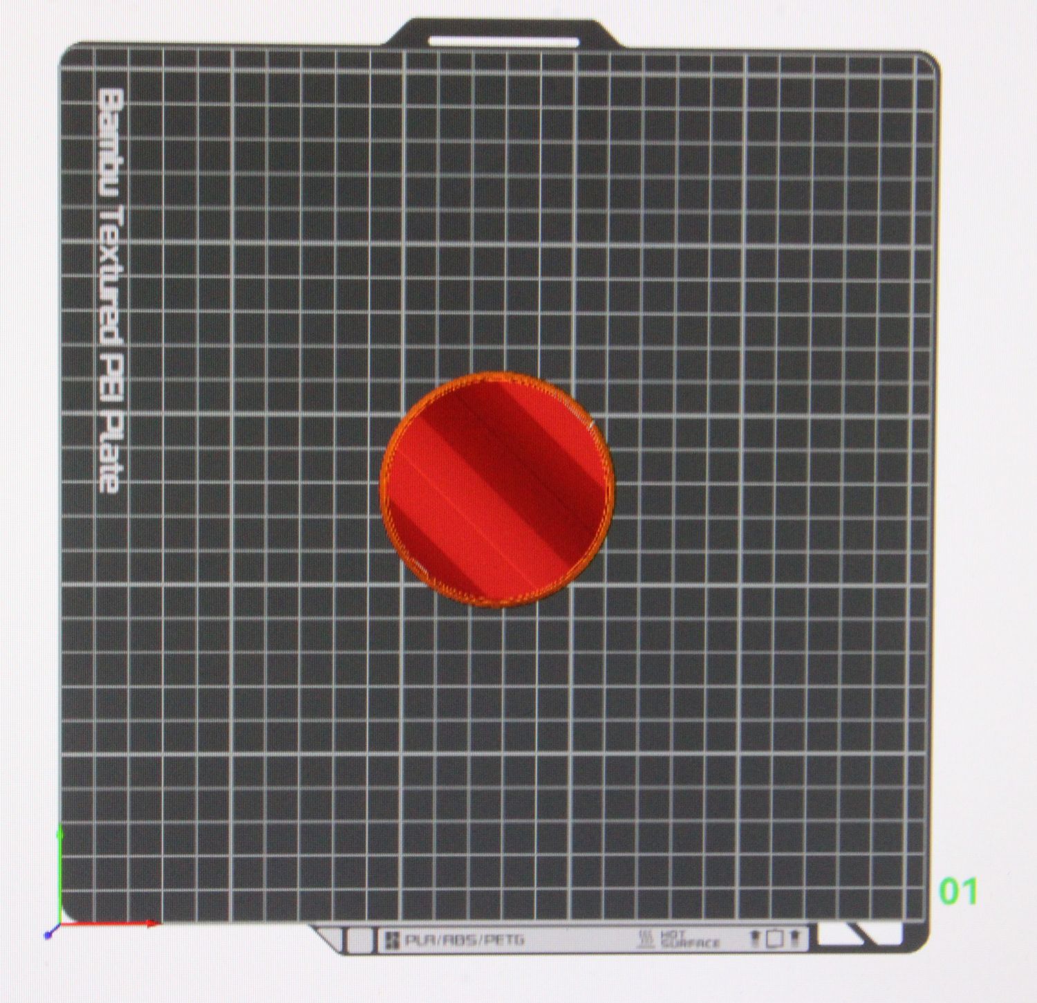 70 Millimeter Round Base 1 Count