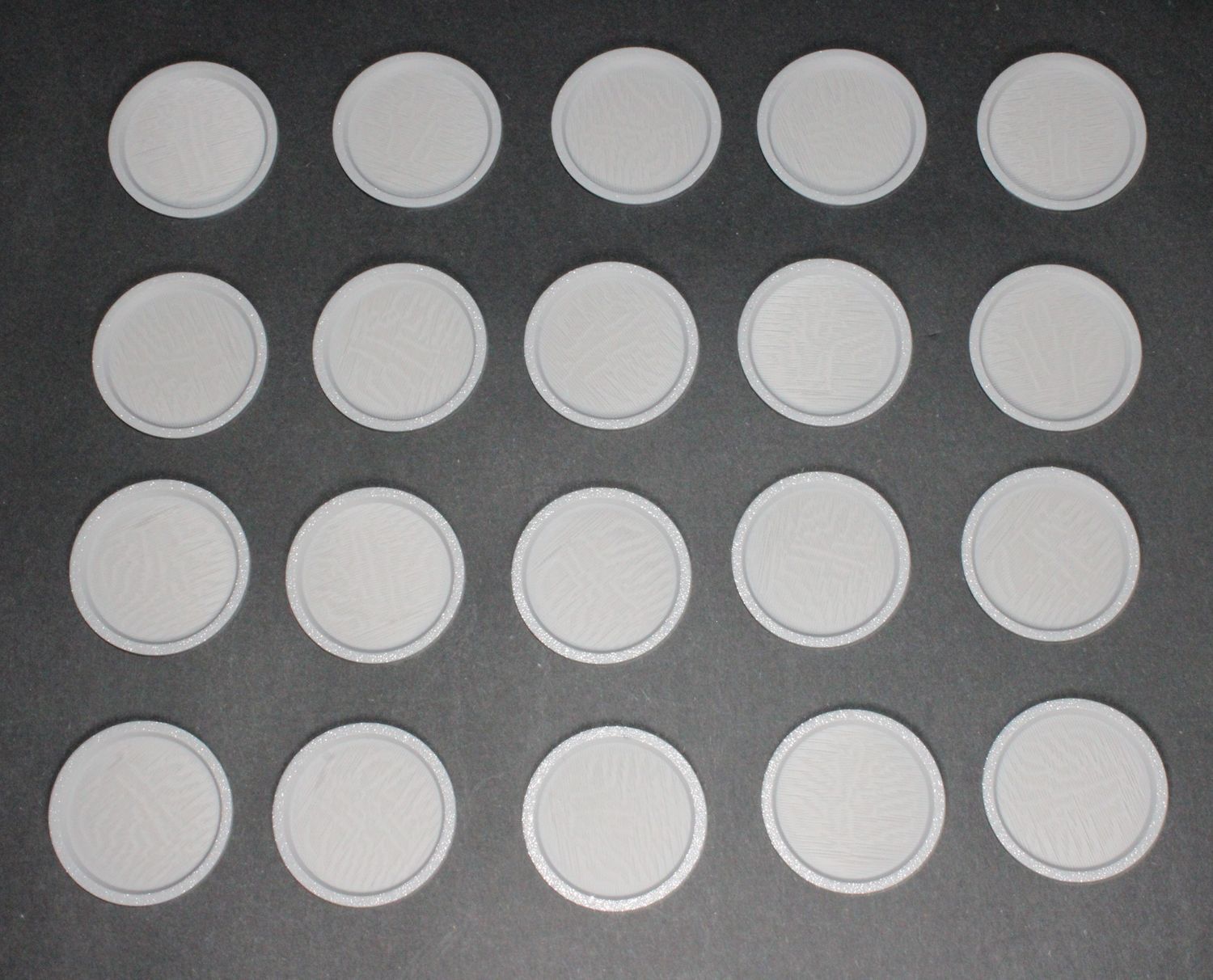 50 Millimeter Round Base 20 Count