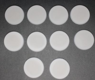50 Millimeter Round Base 10 Count