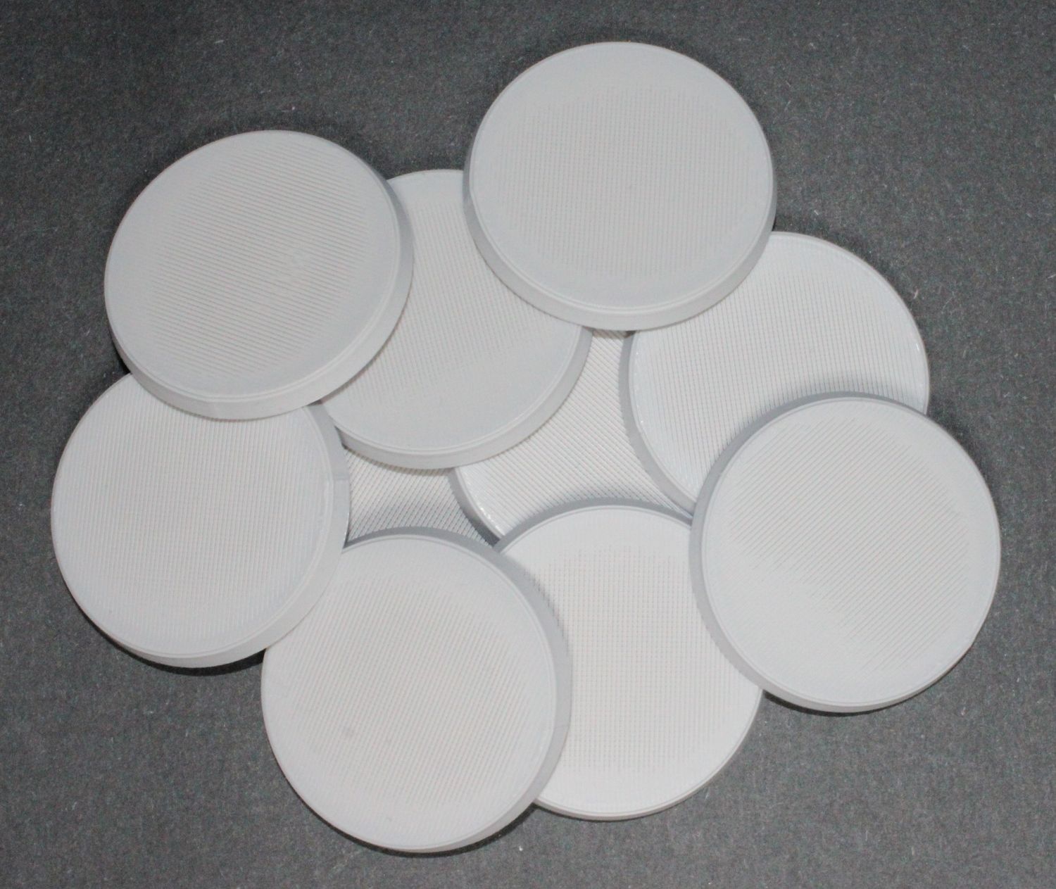 50 Millimeter Round Base 10 Count