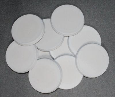50 Millimeter Round Base 10 Count