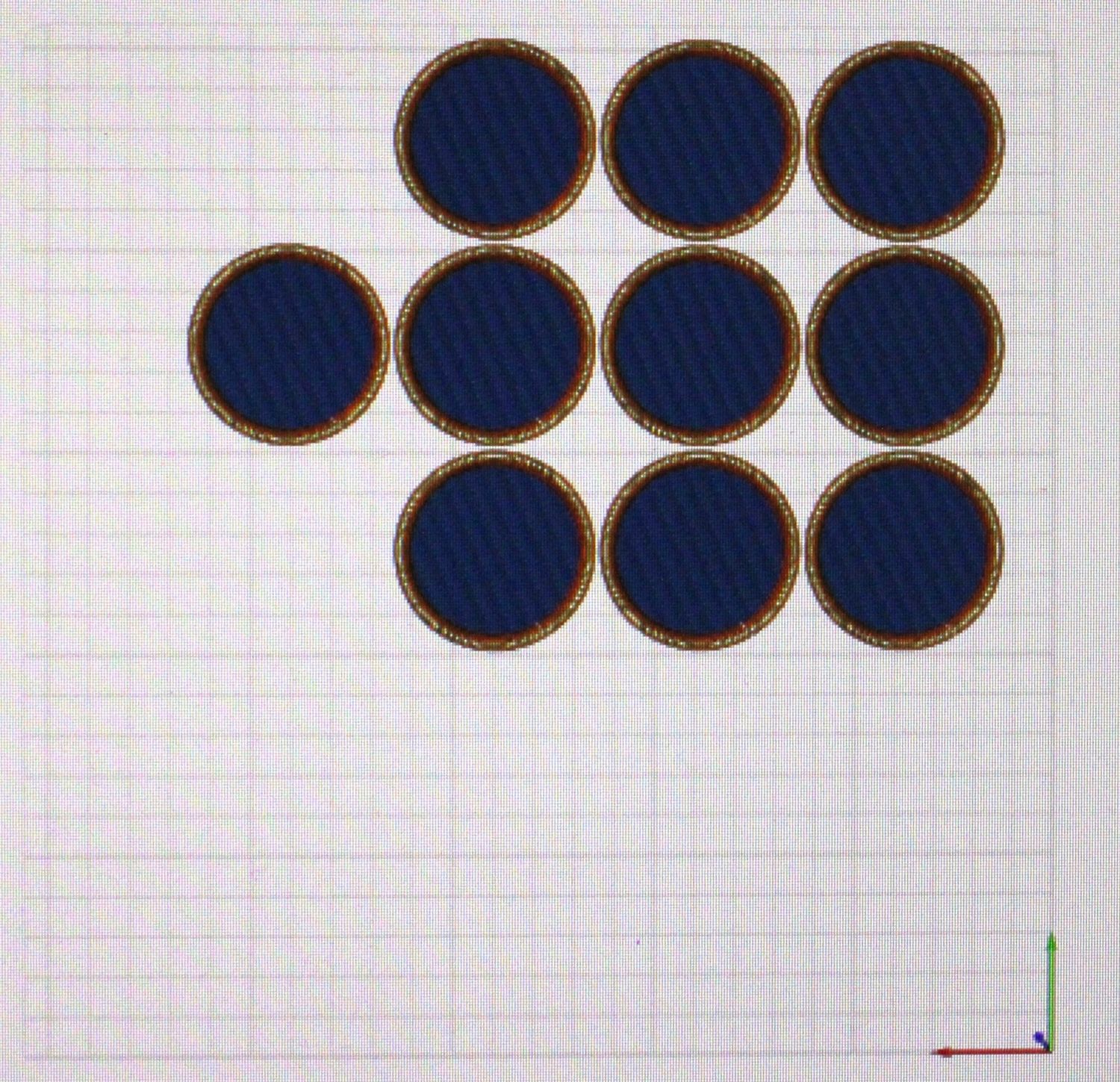 50 Millimeter Round Base 10 Count