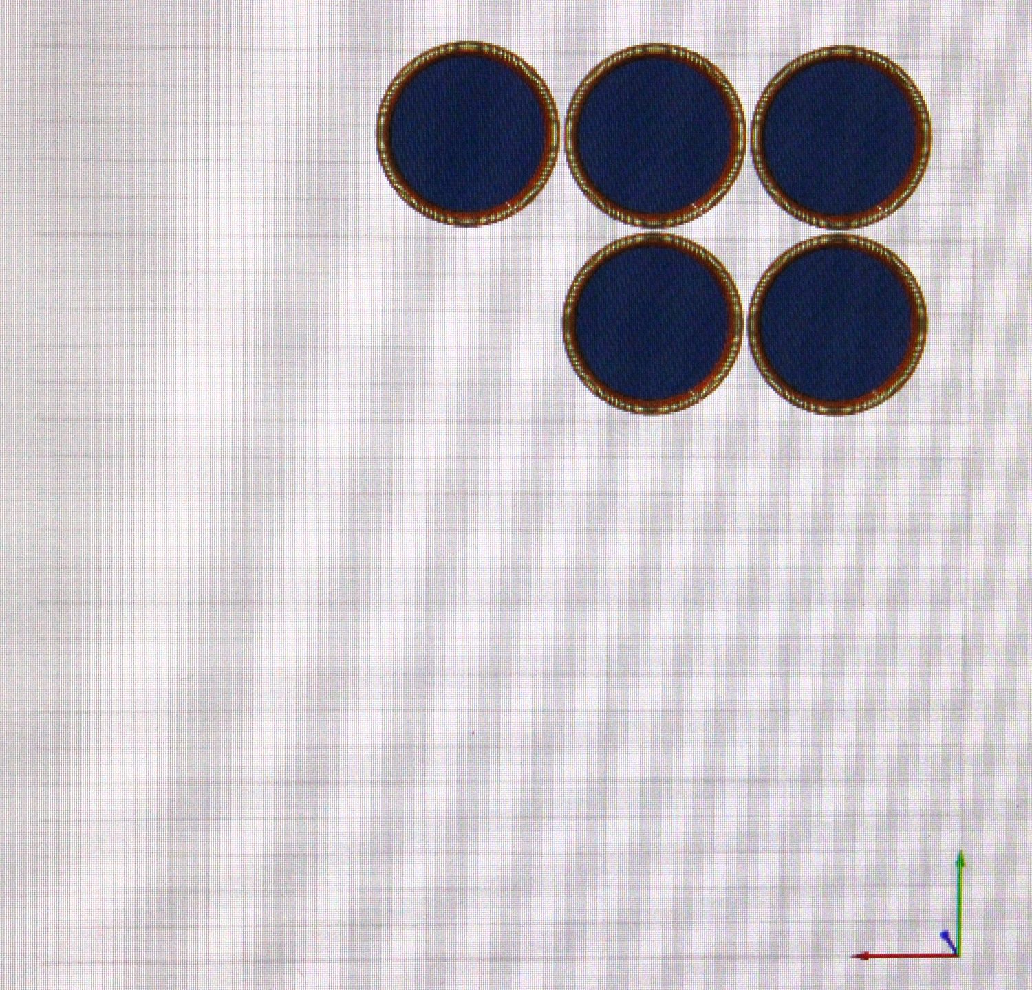 50 Millimeter Round Base 5 Count