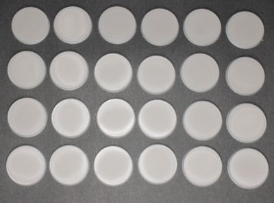 40 Millimeter Round Base 24 Count
