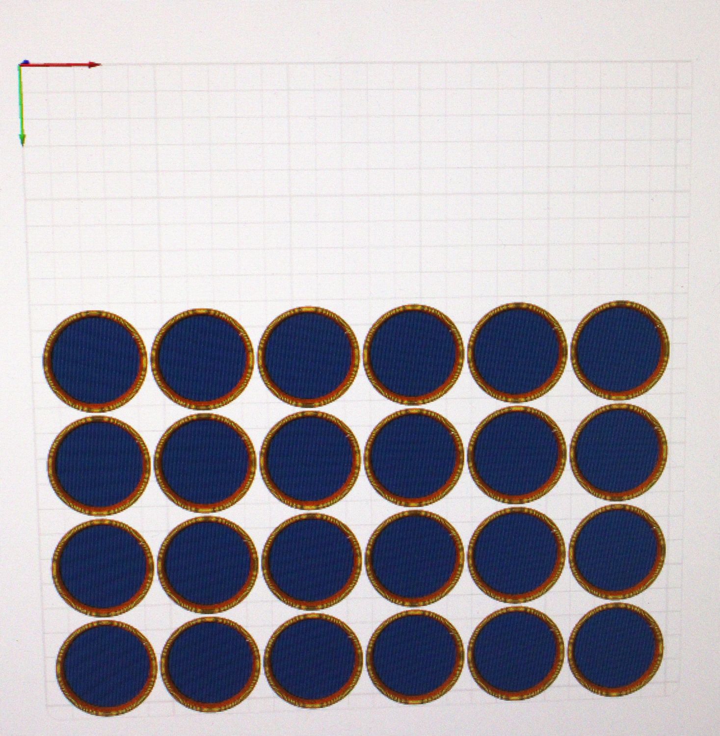 40 Millimeter Round Base 24 Count