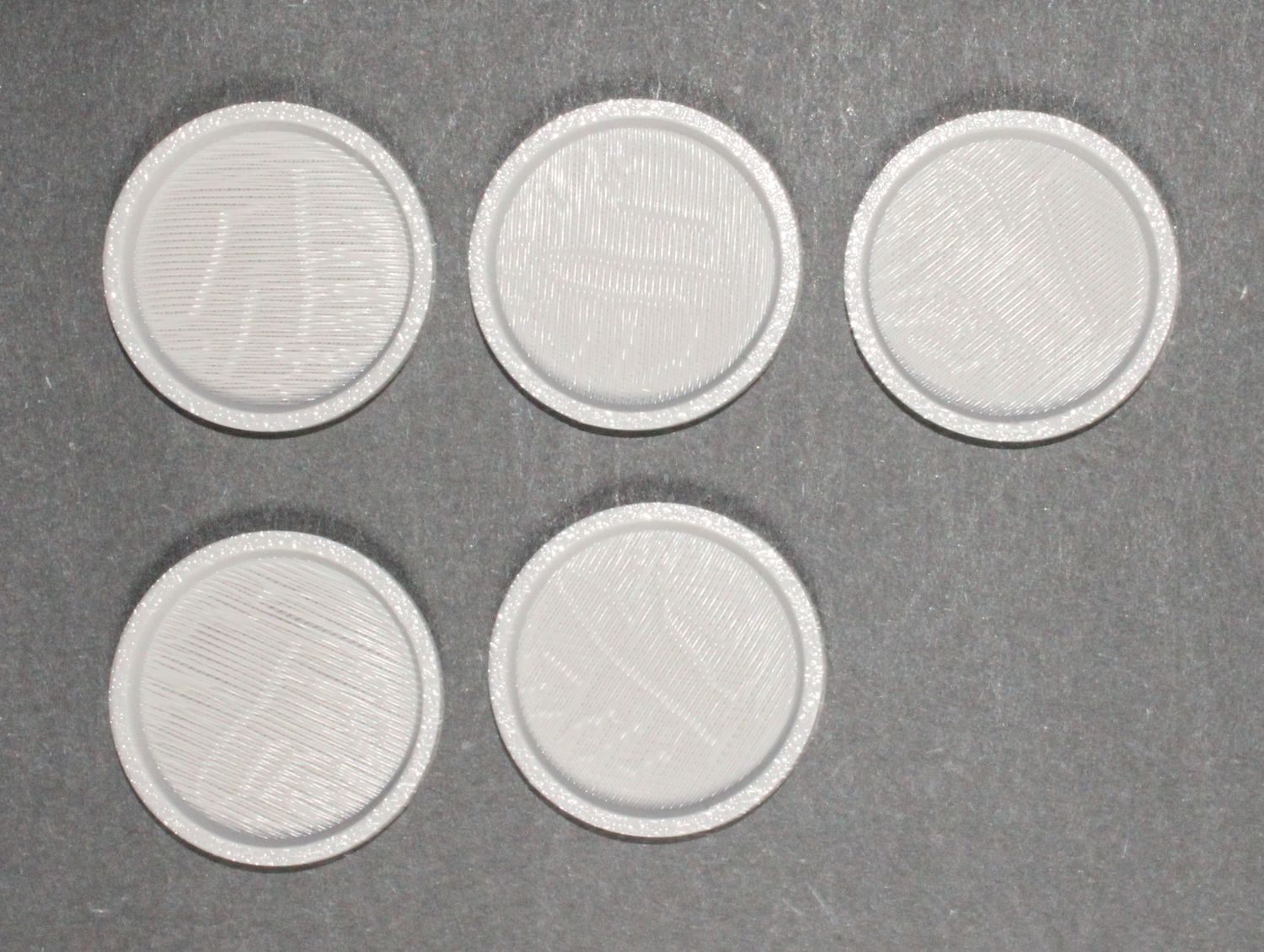 35 Millimeter Round Base 5 Count