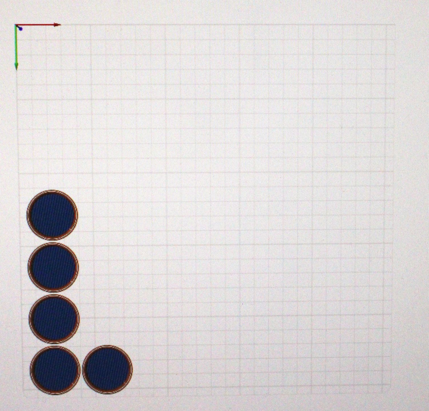 35 Millimeter Round Base 5 Count