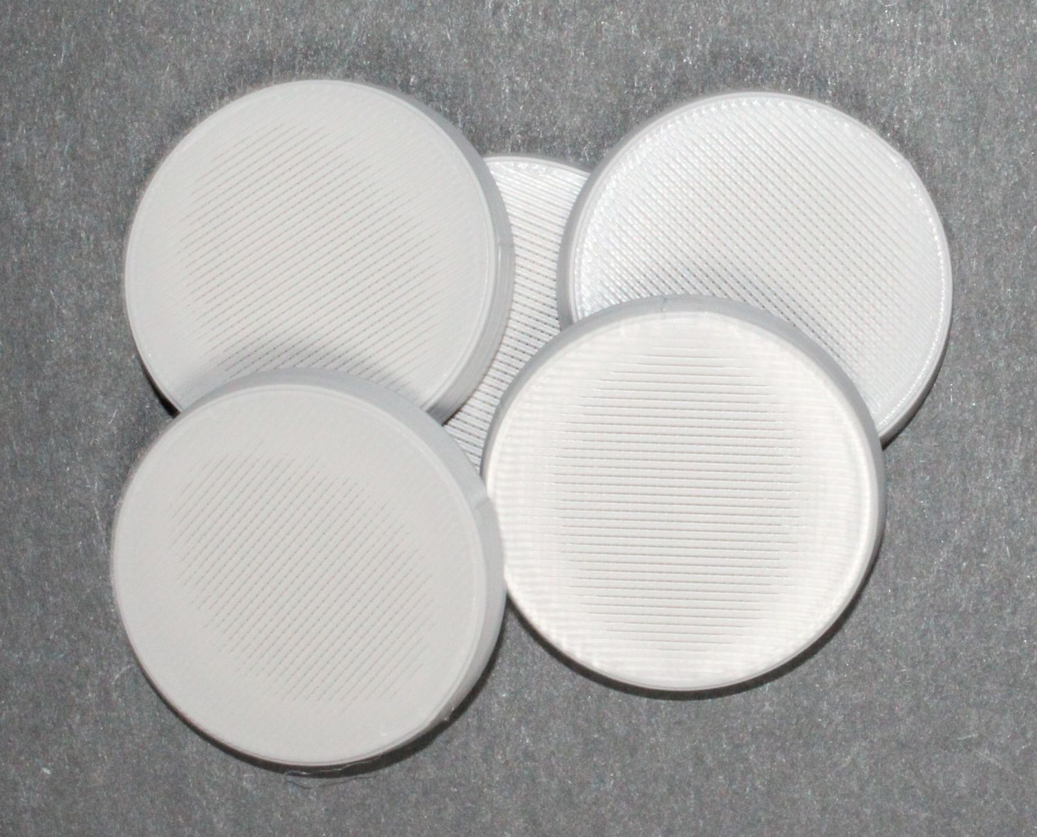 35 Millimeter Round Base 5 Count