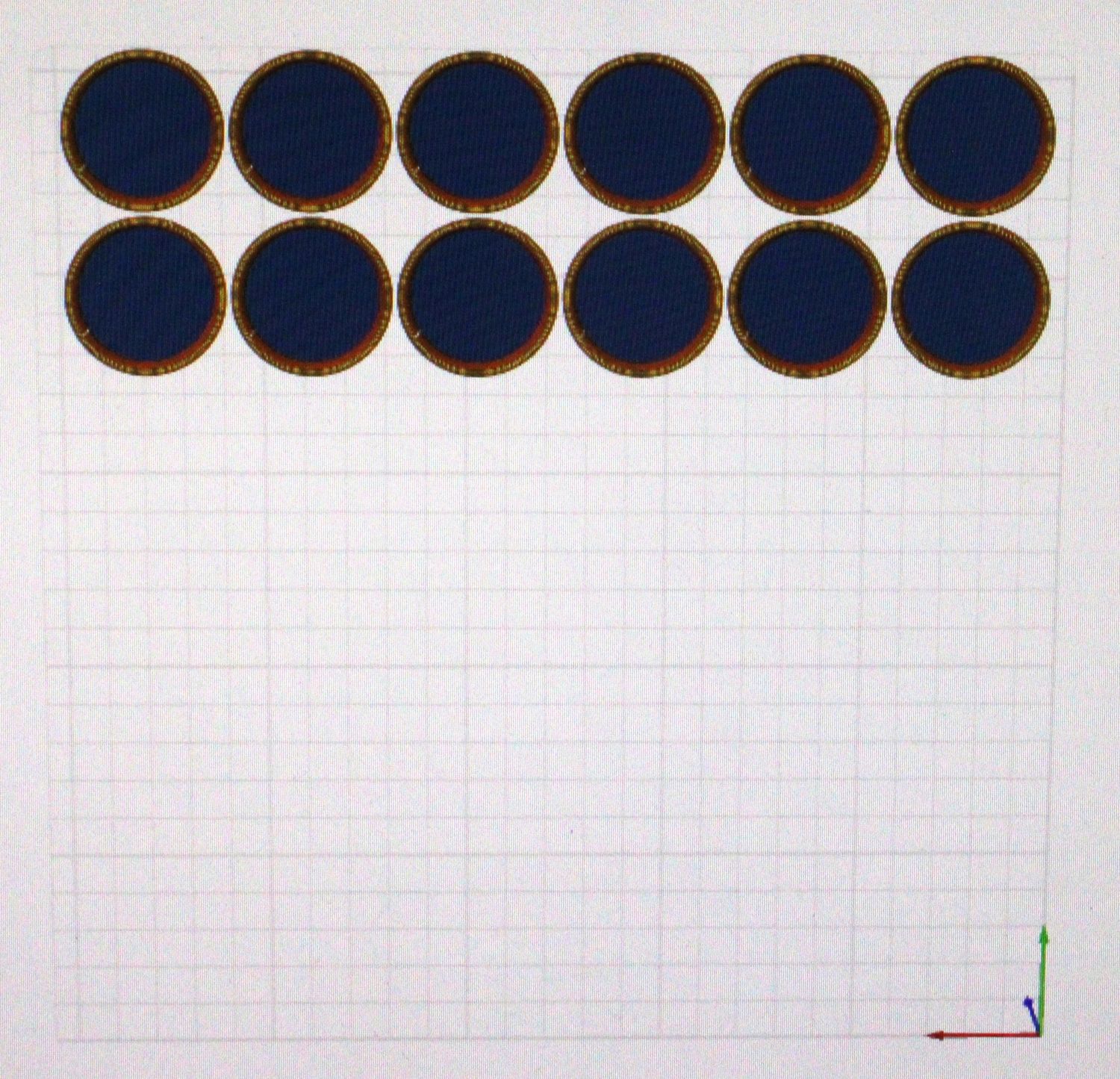 40 Millimeter Round Base 12 Count