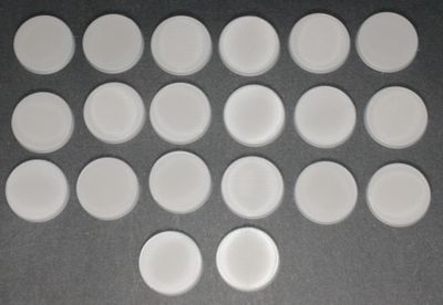 35 Millimeter Round Base 20 Count