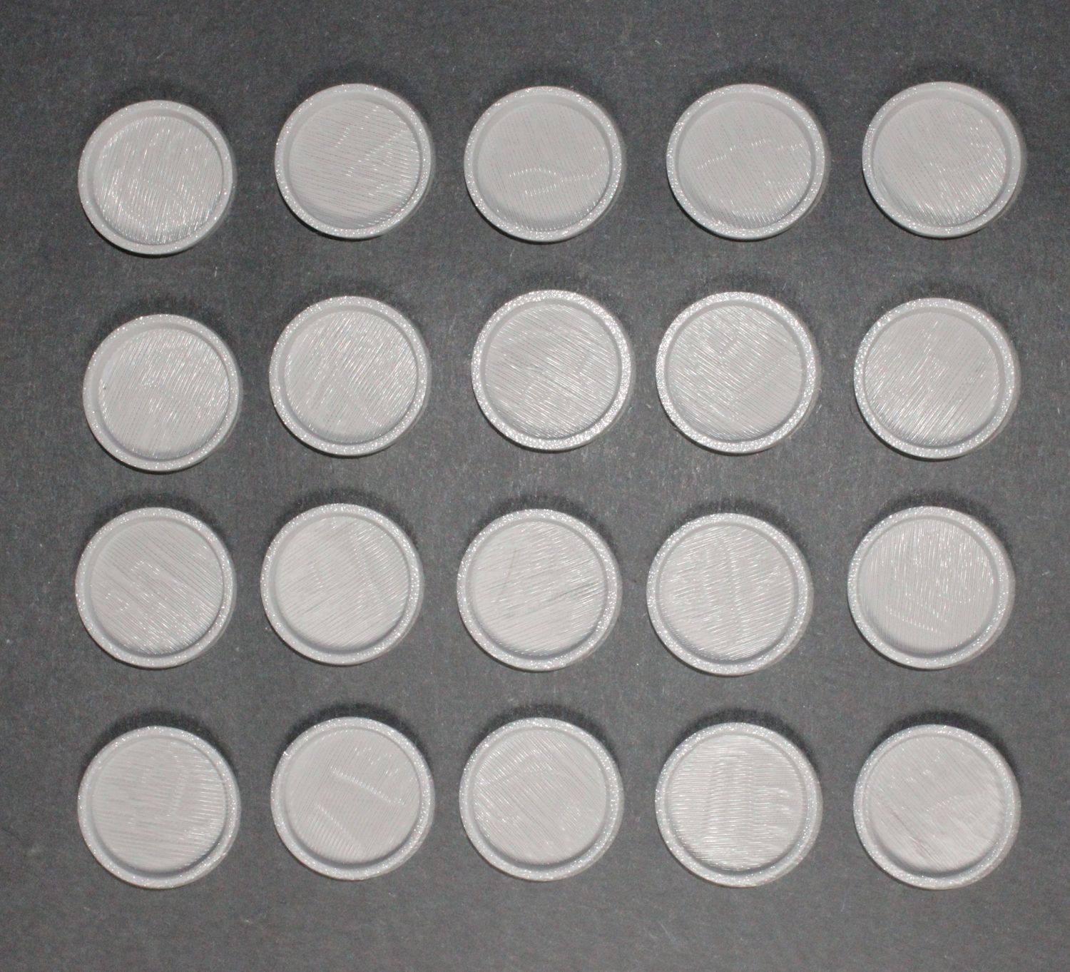 29 Millimeter Round Base 20 Count
