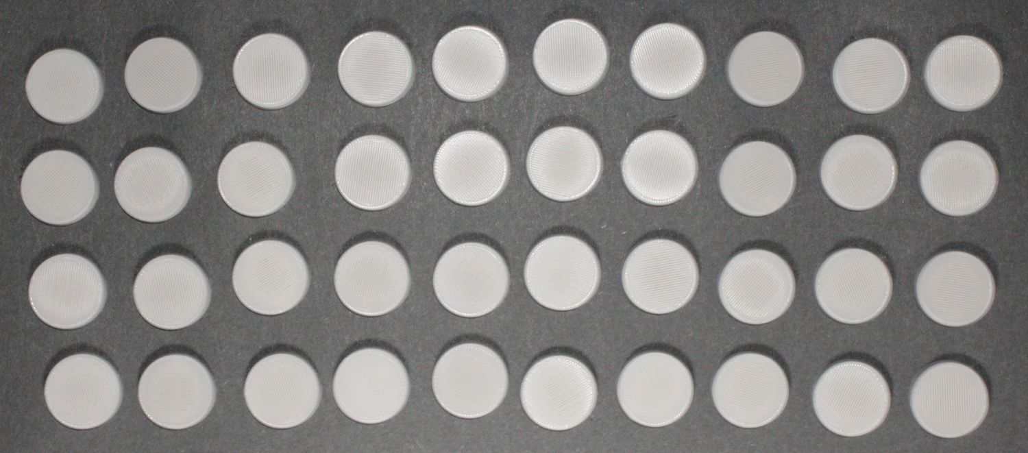 25 Millimeter Round Base 40 Count