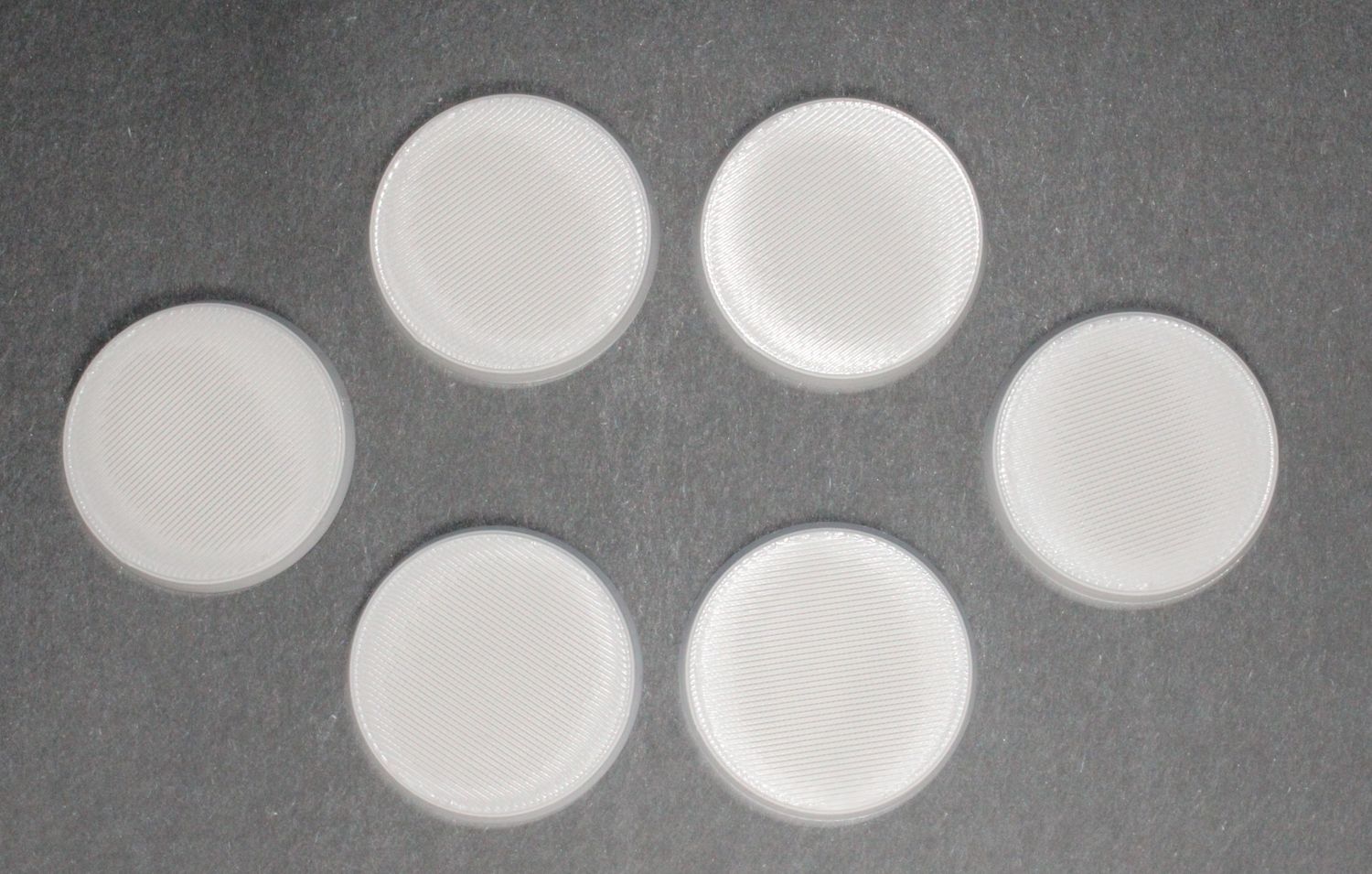 40 Millimeter Round Base 6 Count