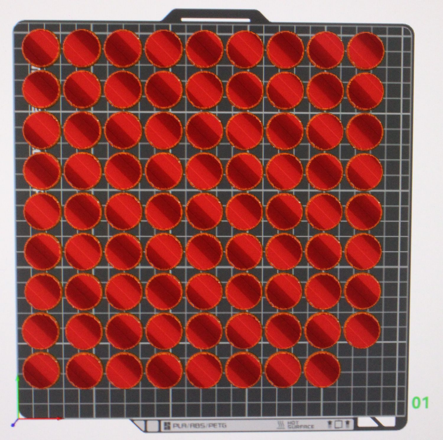 25 Millimeter Round Base 80 Count