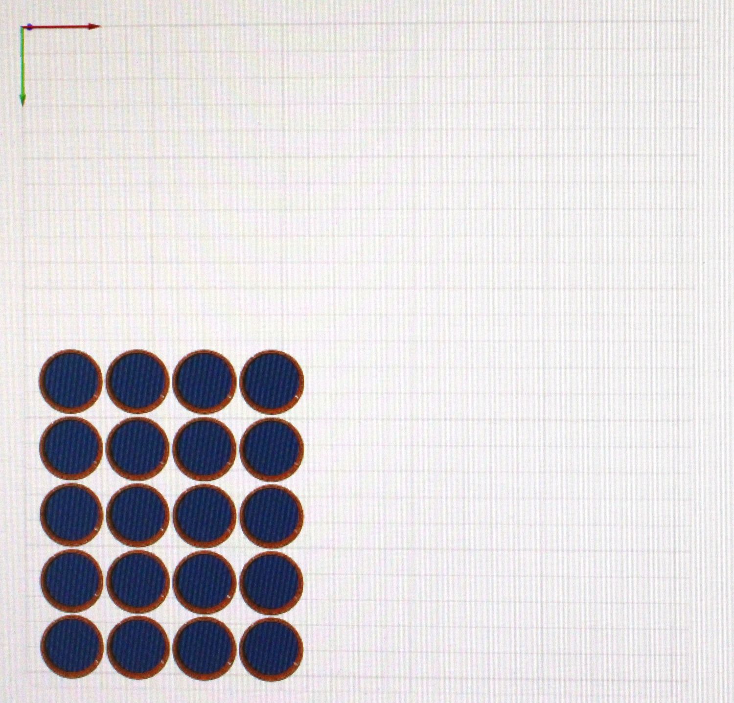 25 Millimeter Round Base 20 Count