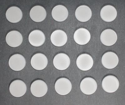 25 Millimeter Round Base 20 Count