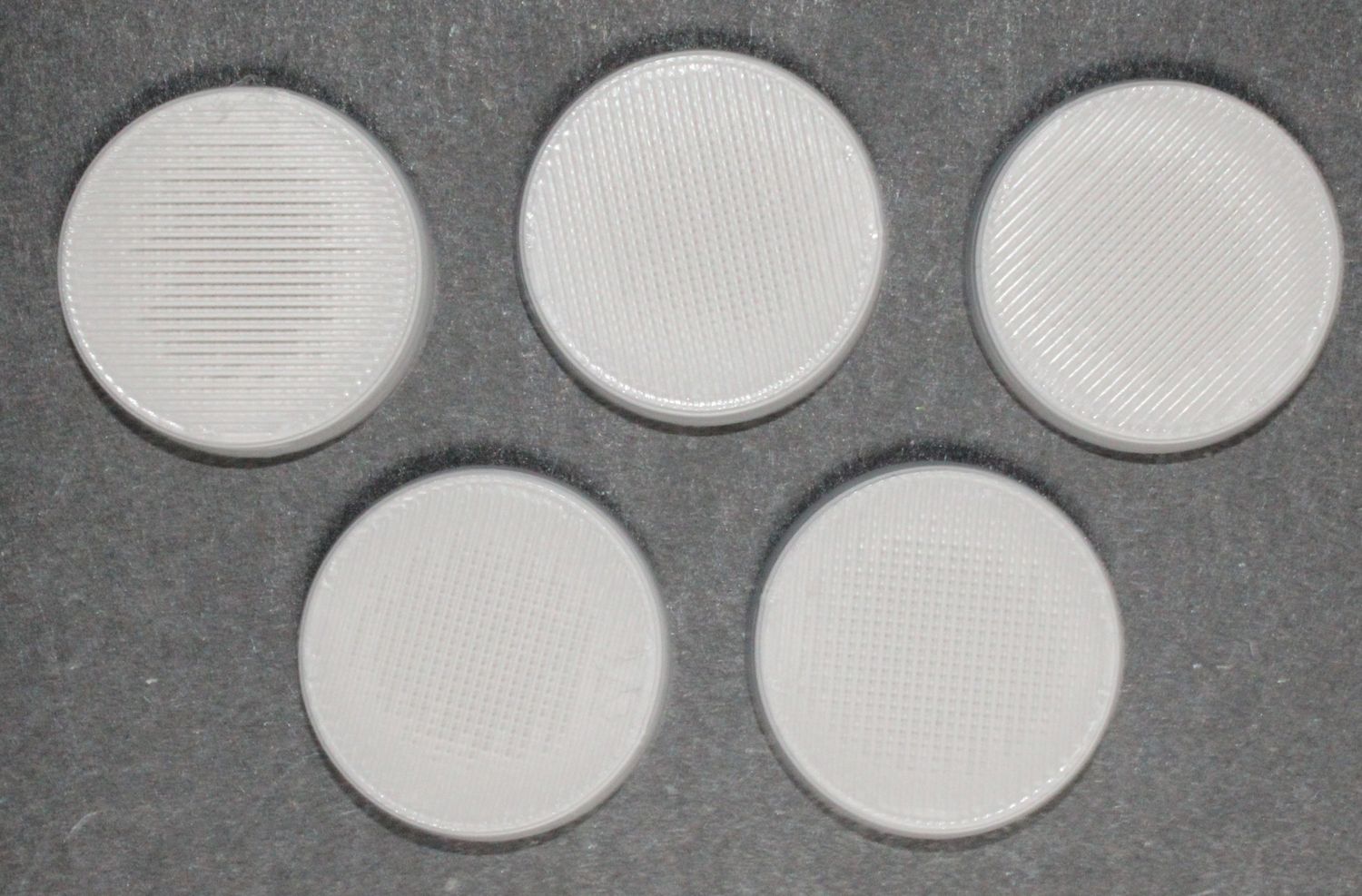 25 Millimeter Round Base 5 Count