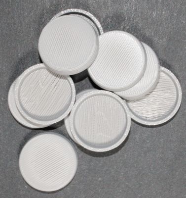 25 Millimeter Round Base 10 Count