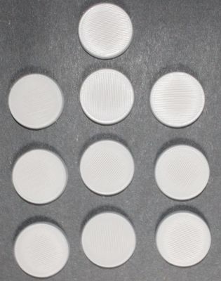 25 Millimeter Round Base 10 Count