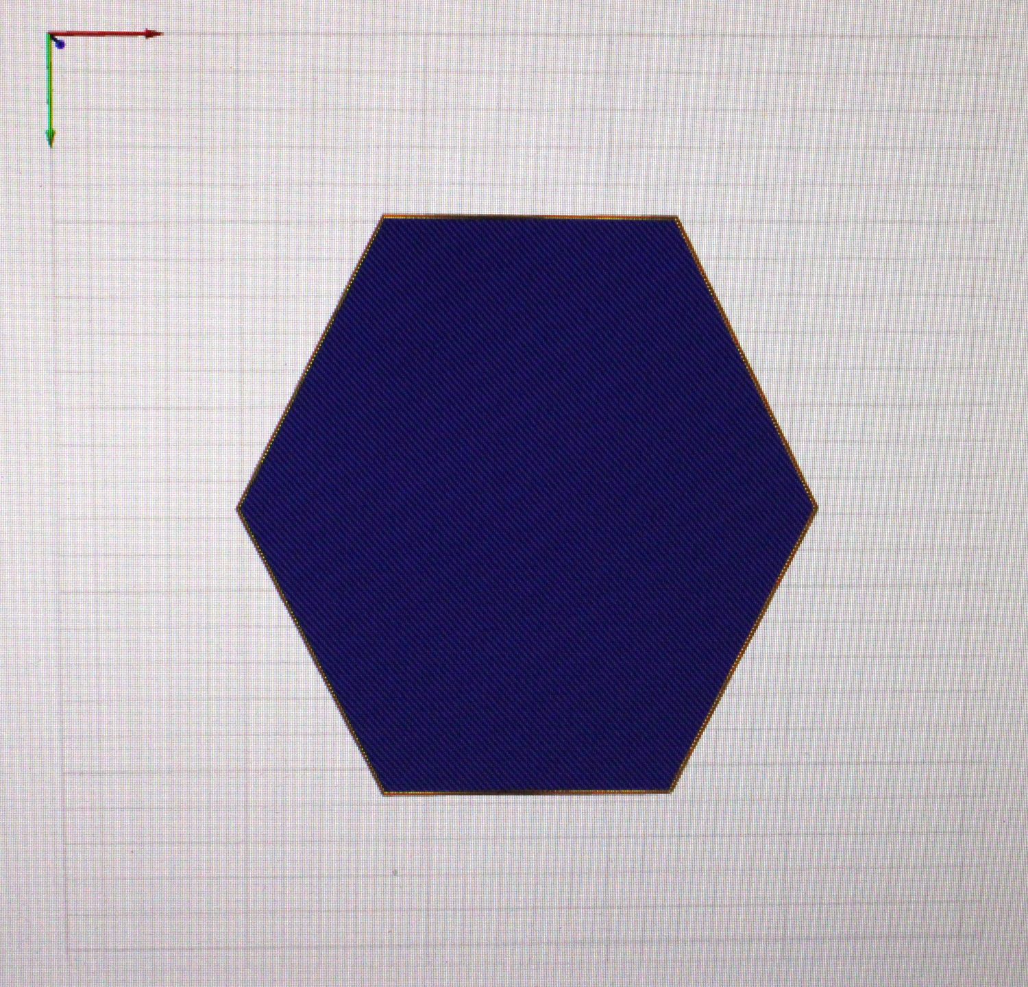 160 Millimeter Hex Base 1 Count
