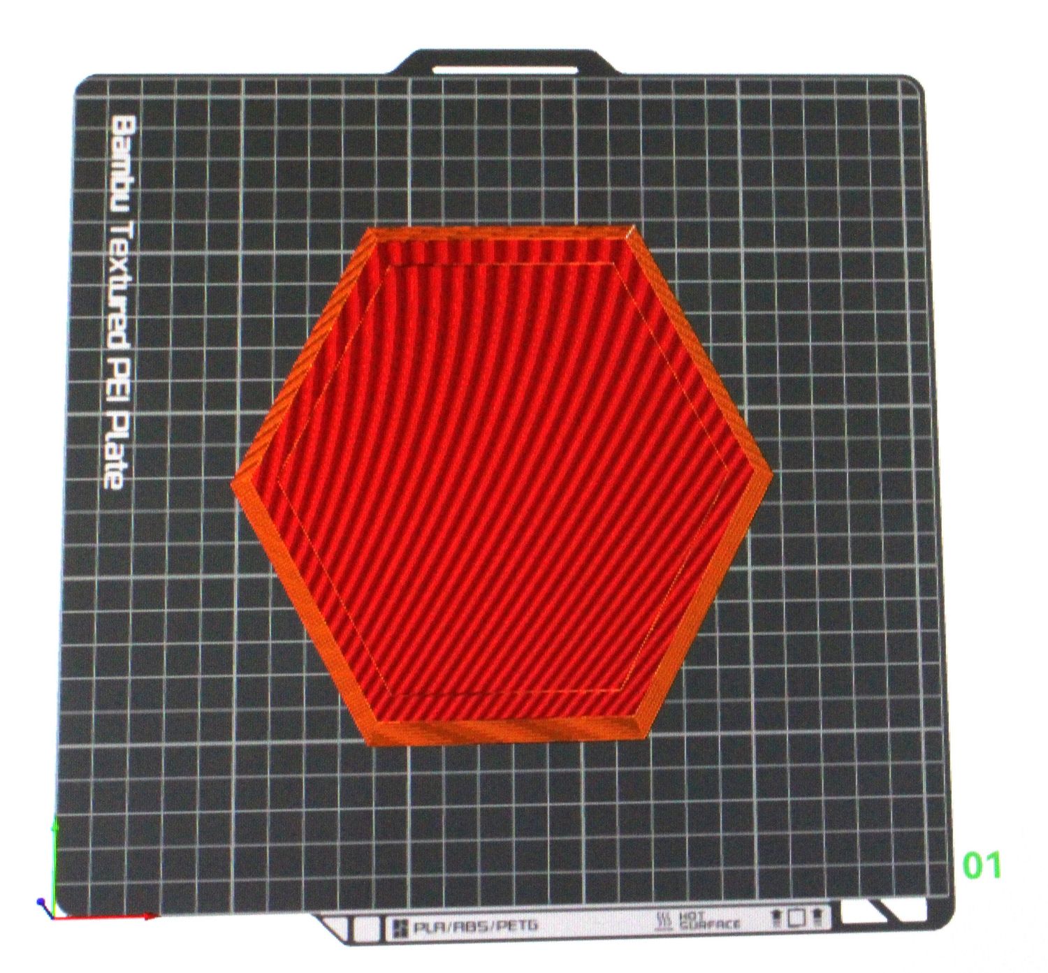 160 Millimeter Hex Base 1 Count