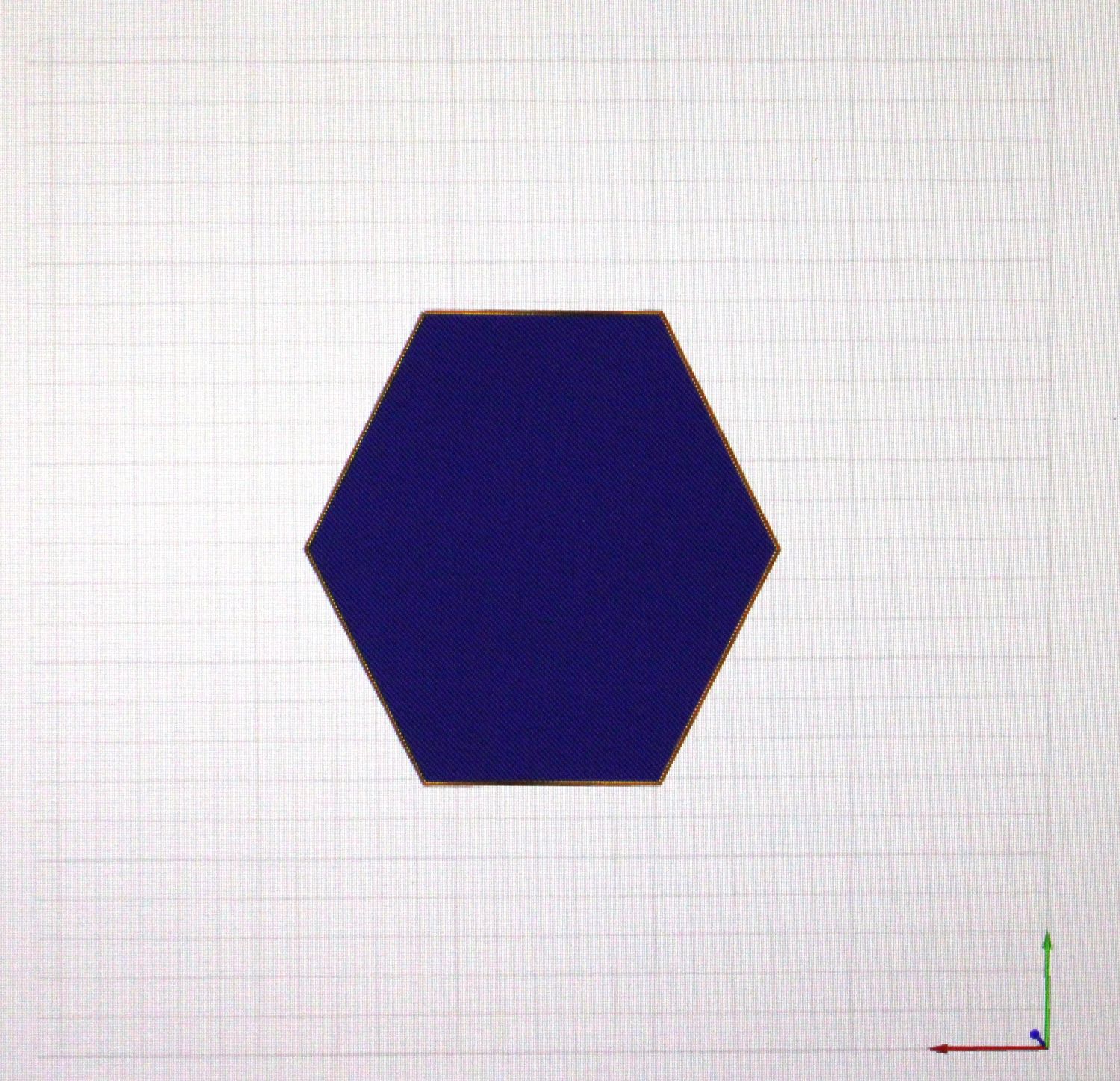 120 Millimeter Hex Base 1 Count