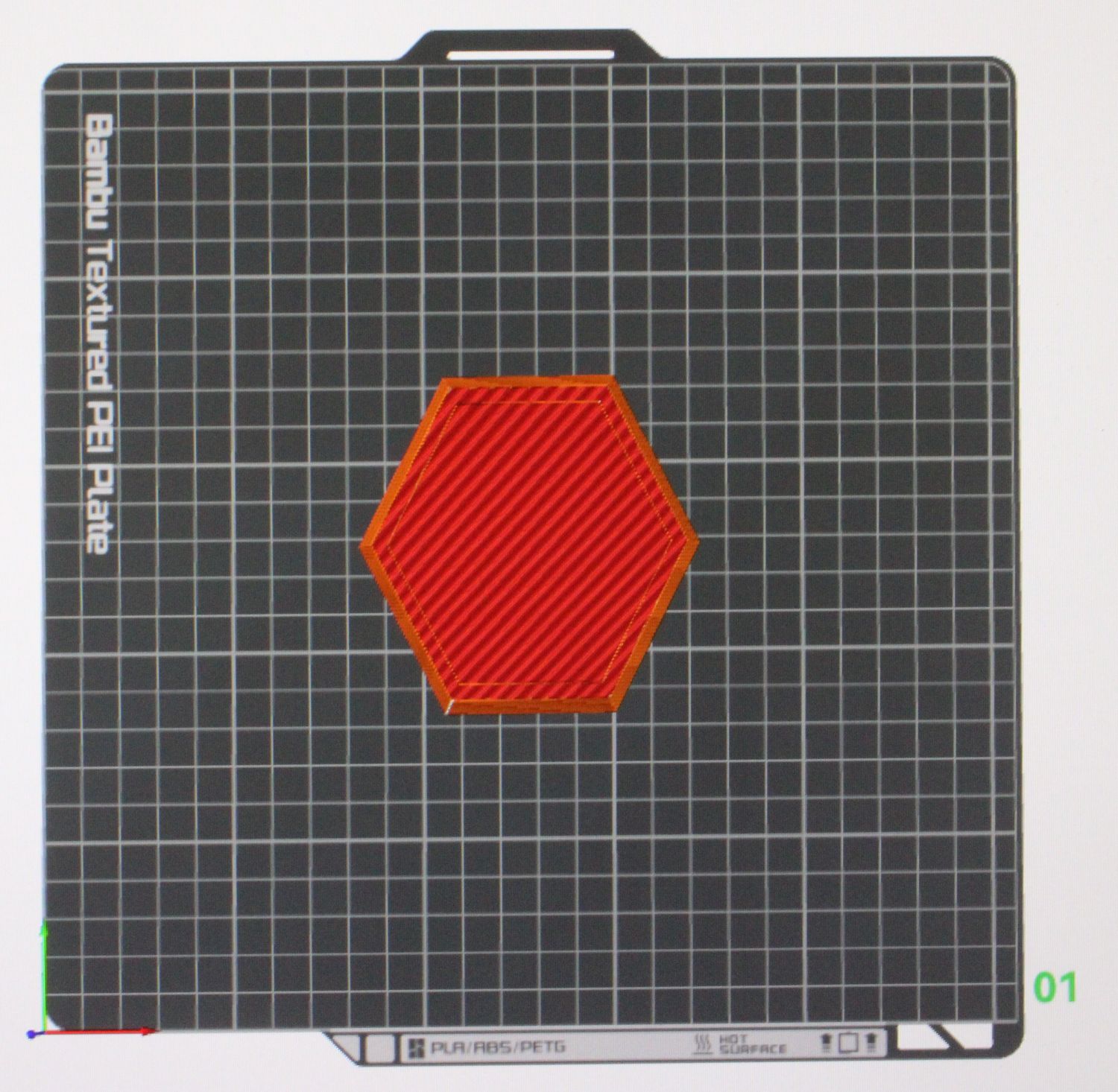 90 Millimeter Hex Base 1 Count