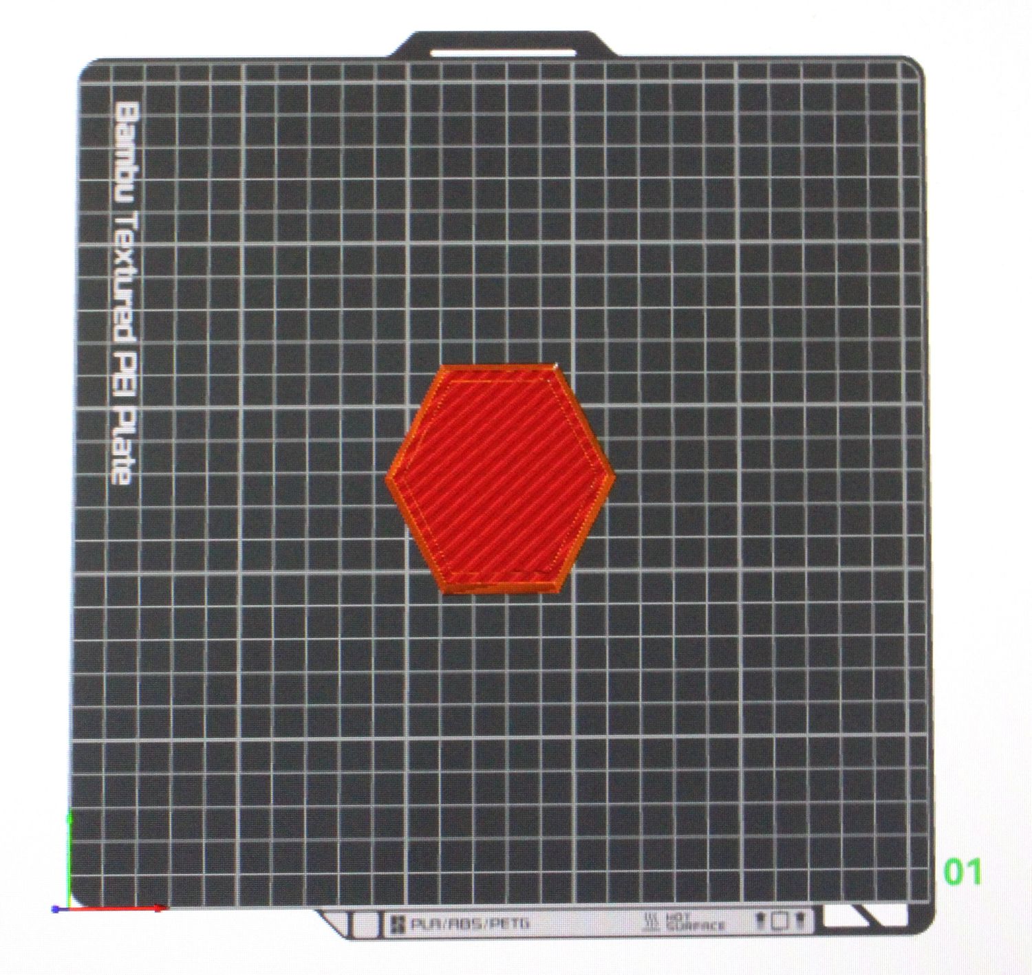 70 Millimeter Hex Base 1 Count