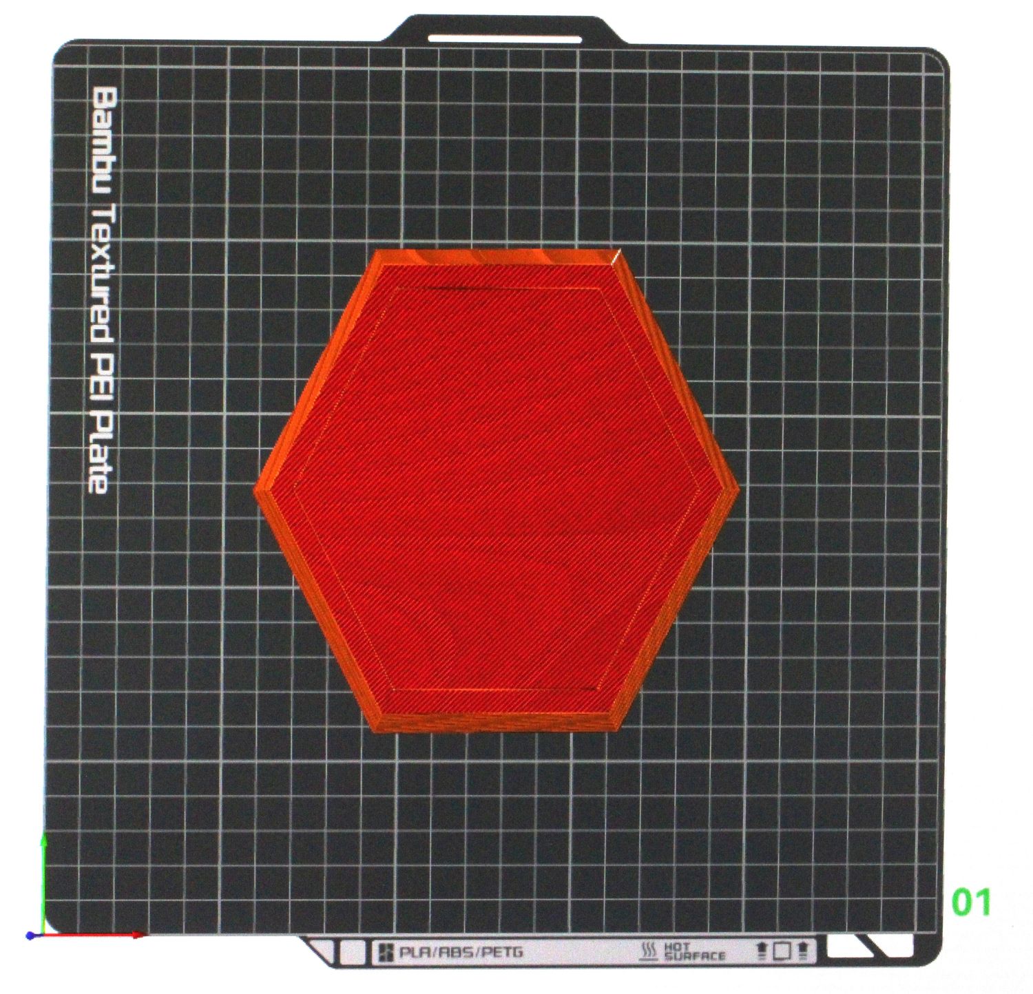 140 Millimeter Hex Base 1 Count